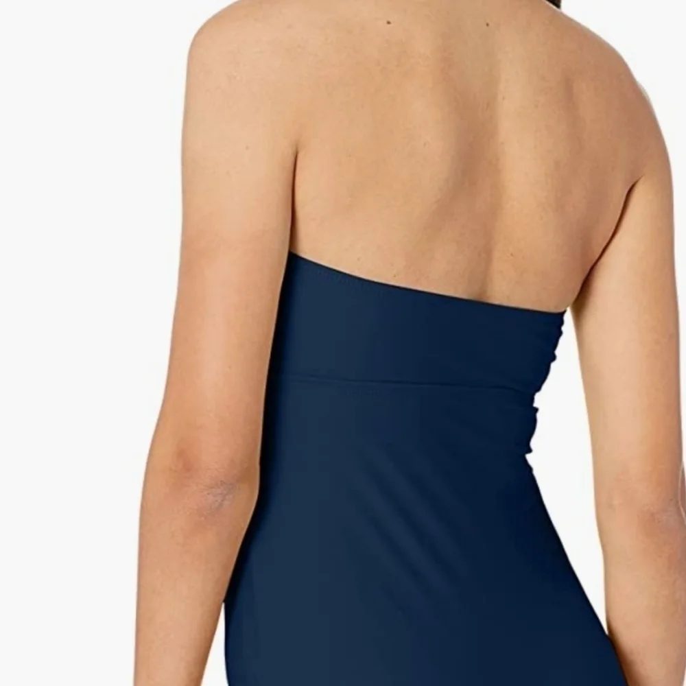𝅺Catalina Swimwear Bandeau One Piece Blue
